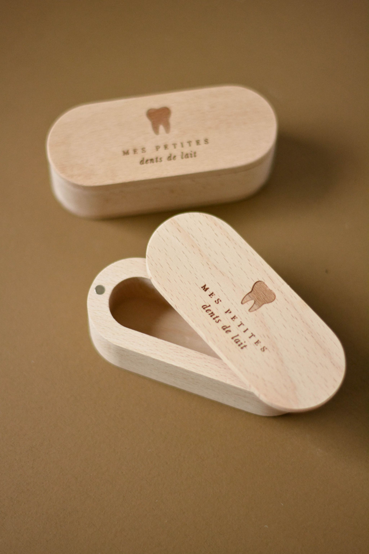 Boite à dents de lait (hêtre)