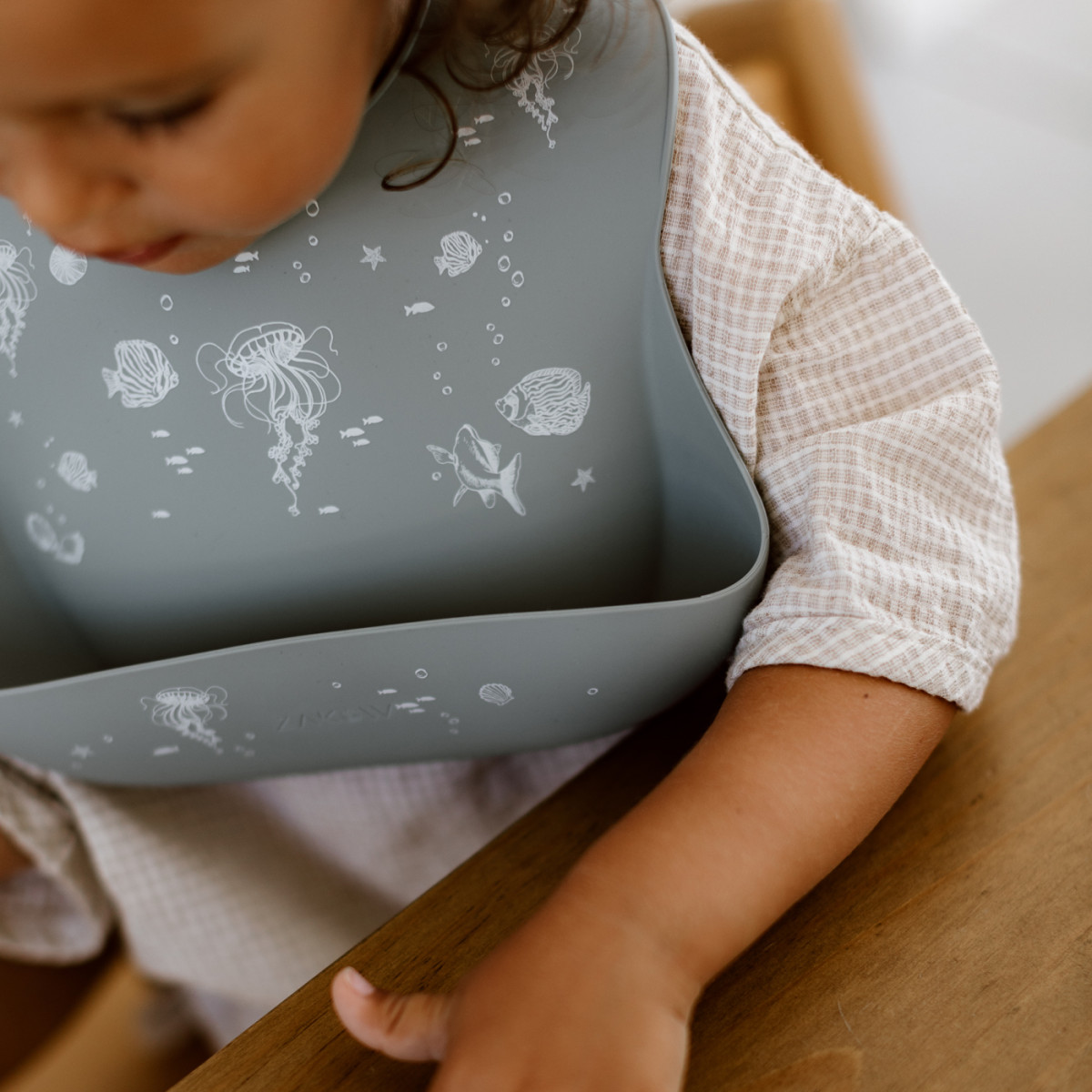 Bavoir en silicone - Ocean