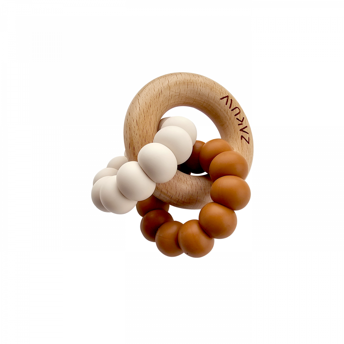 Anneau de dentition châtaigne