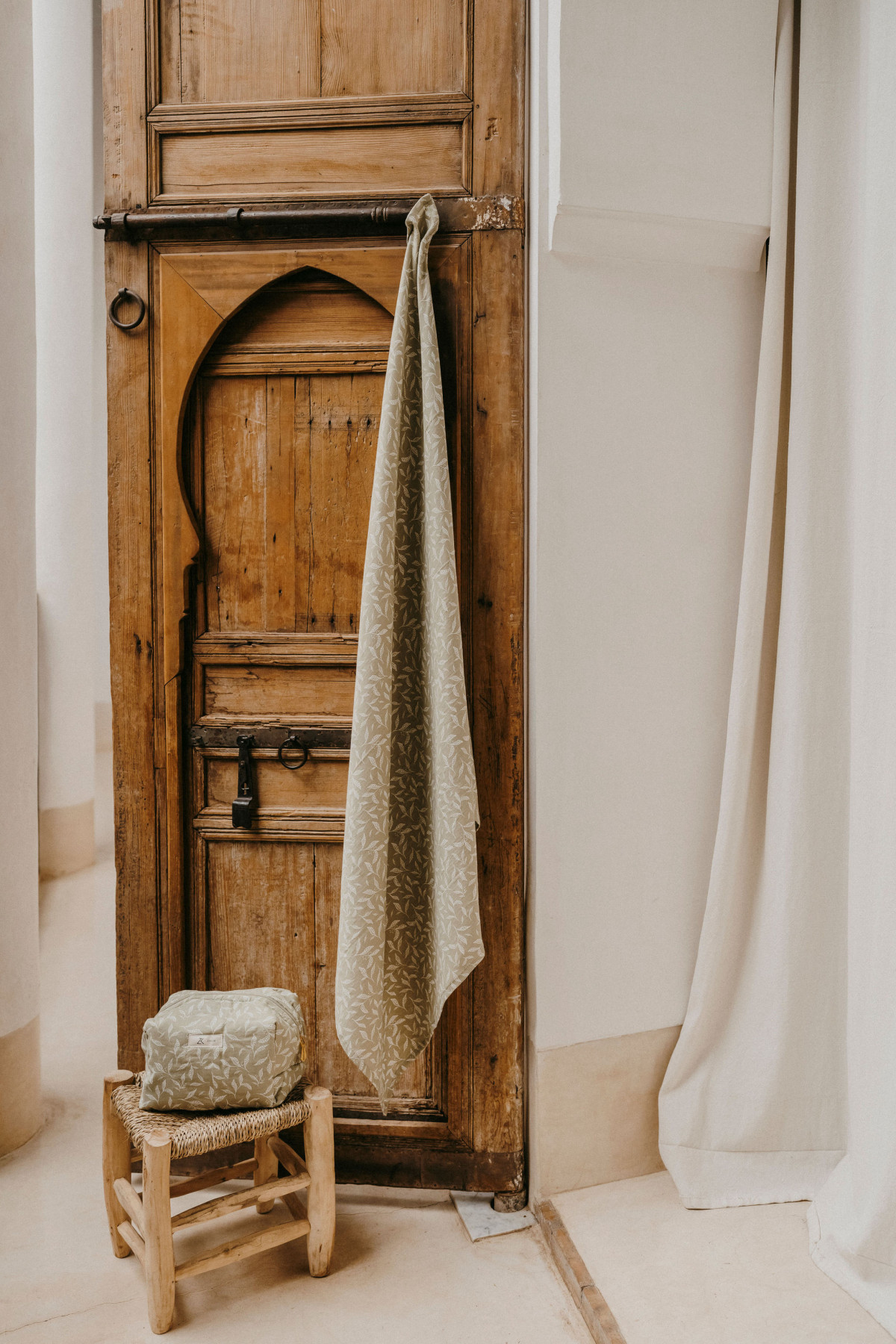 Big swaddle - leaves