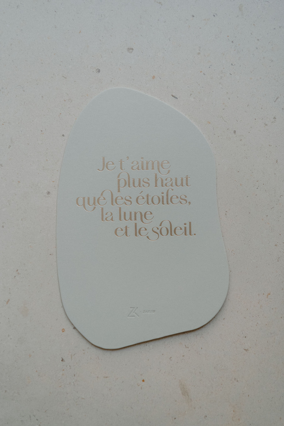 Postcard - Je t'aime