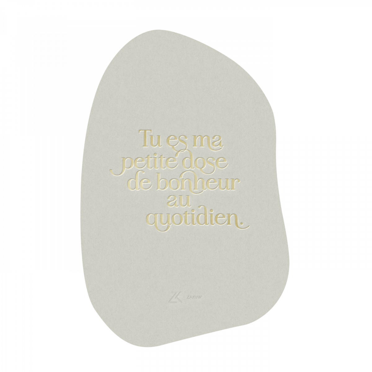 Carte postale - bonheur