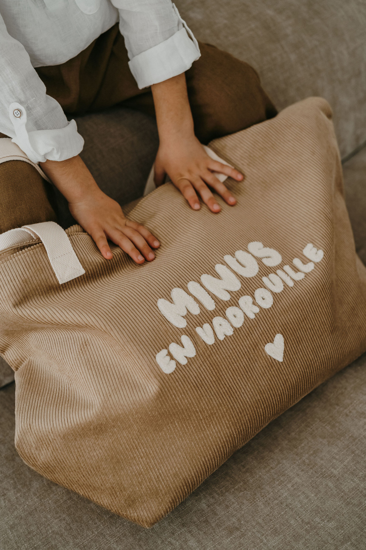 XL bag beige - Minus