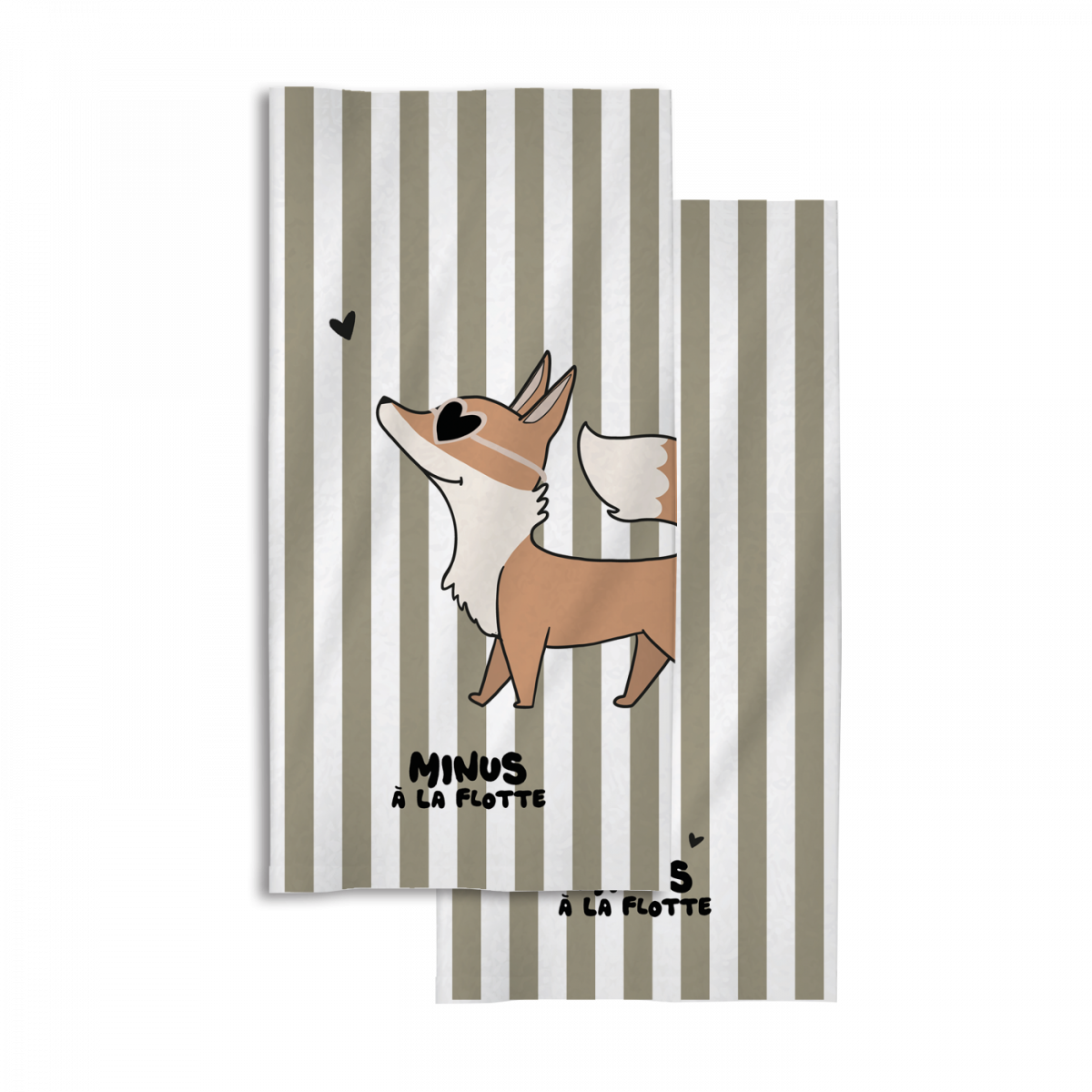 Serviette Minus - Renard