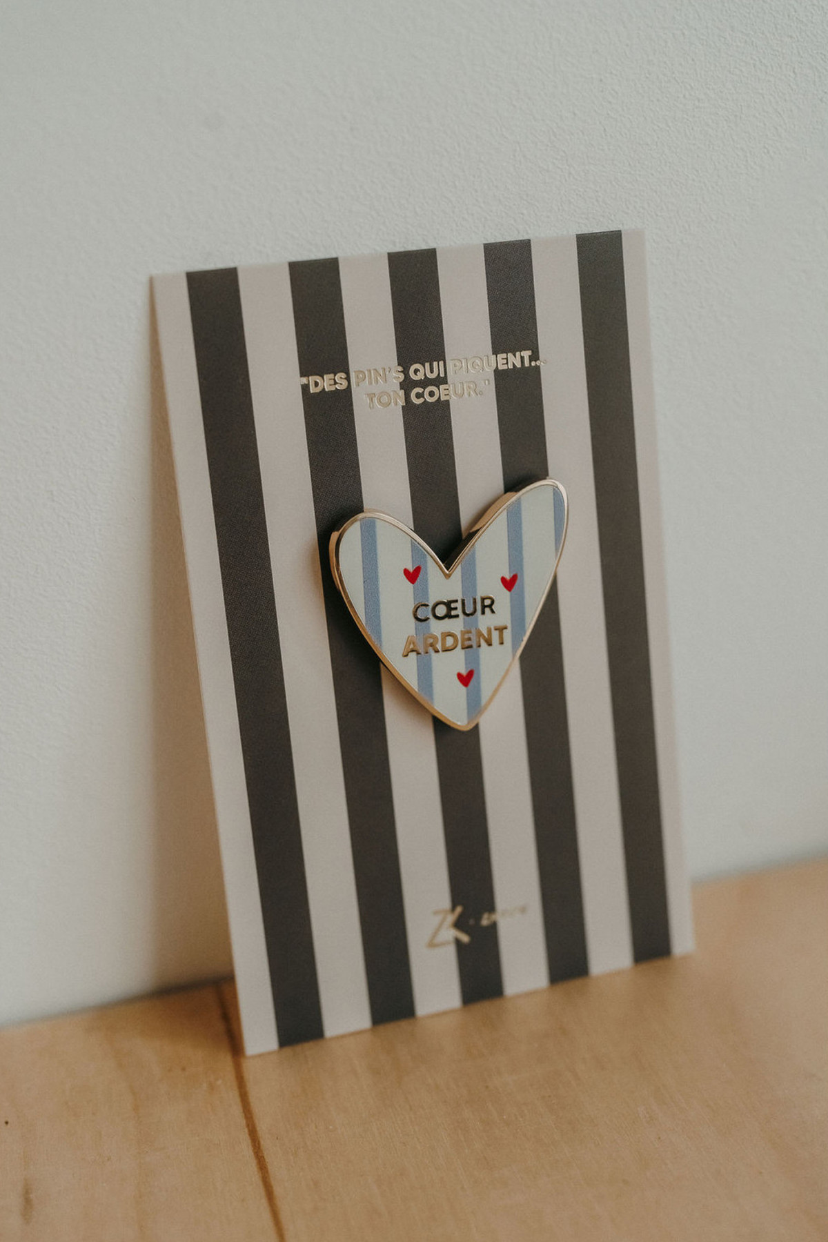 Pin's cœur - Ardent