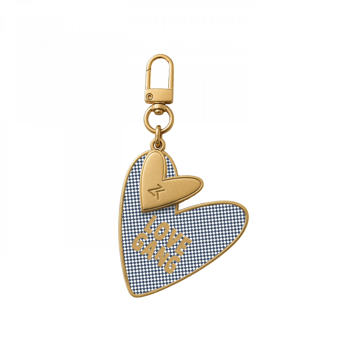 Enamel Keyring - love gang