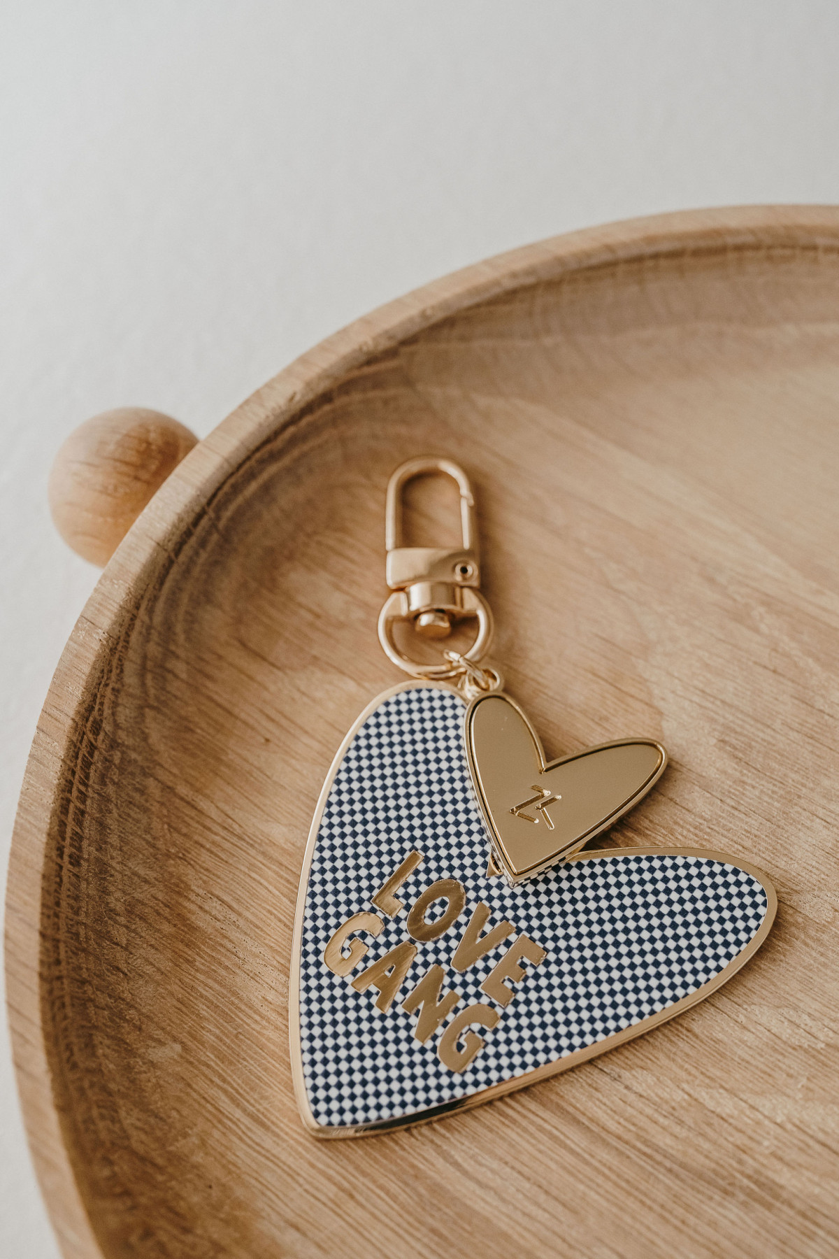 Enamel Keyring - love gang