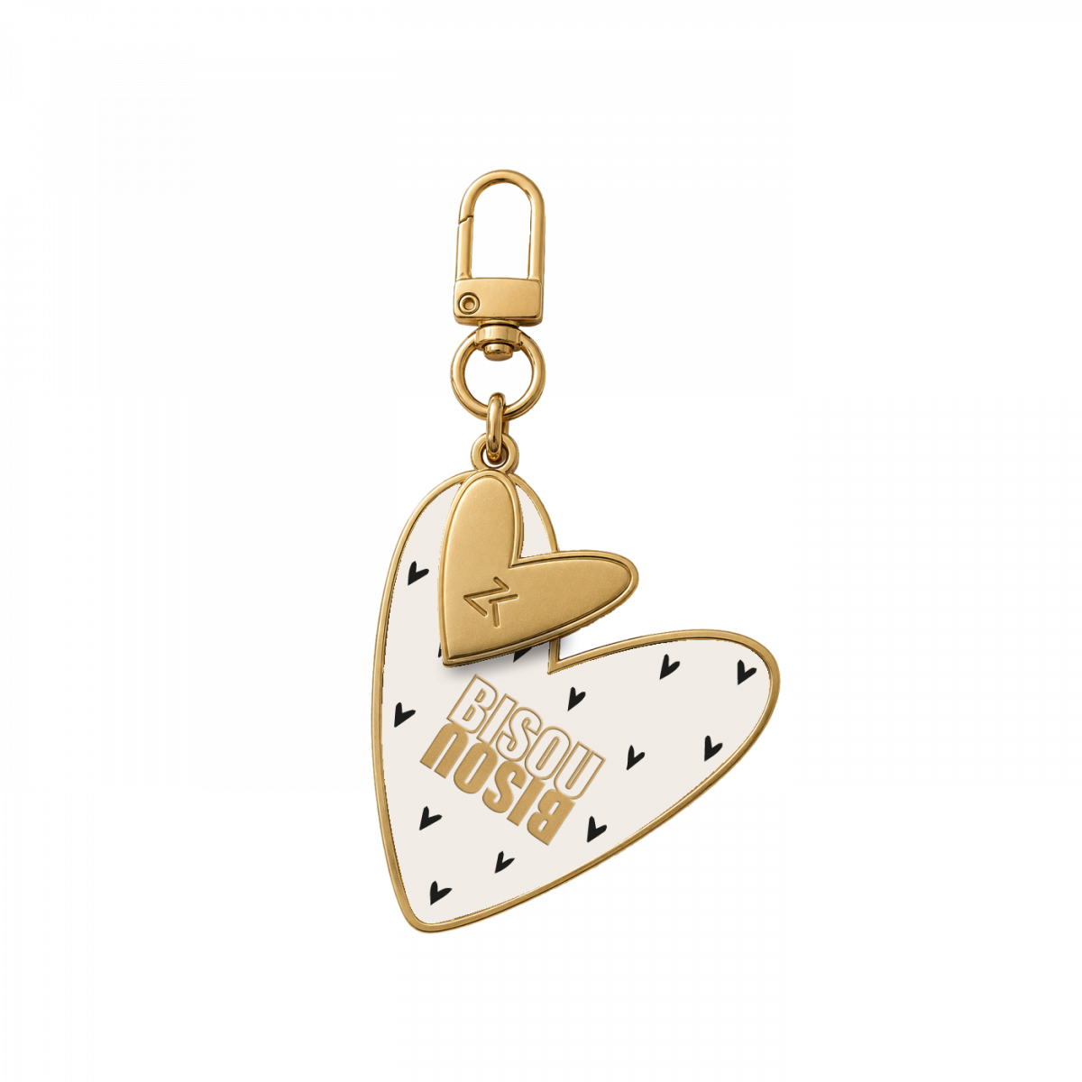 Enamel Keyring - Bisou