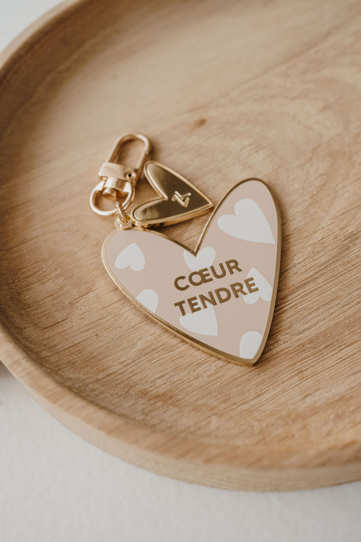 Enamel Keyring - Tendre