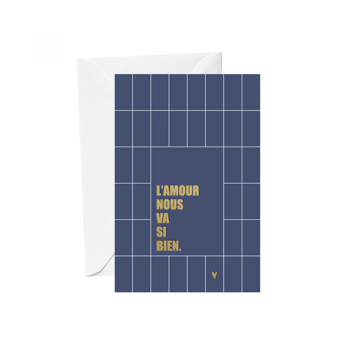 Carte postale - L'amour nous va si bien