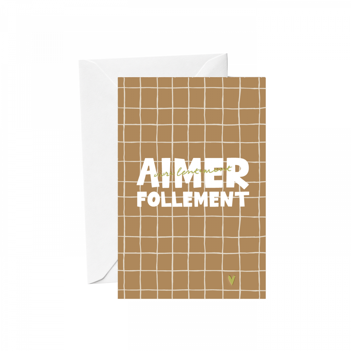 Postcard - Aimer Follement