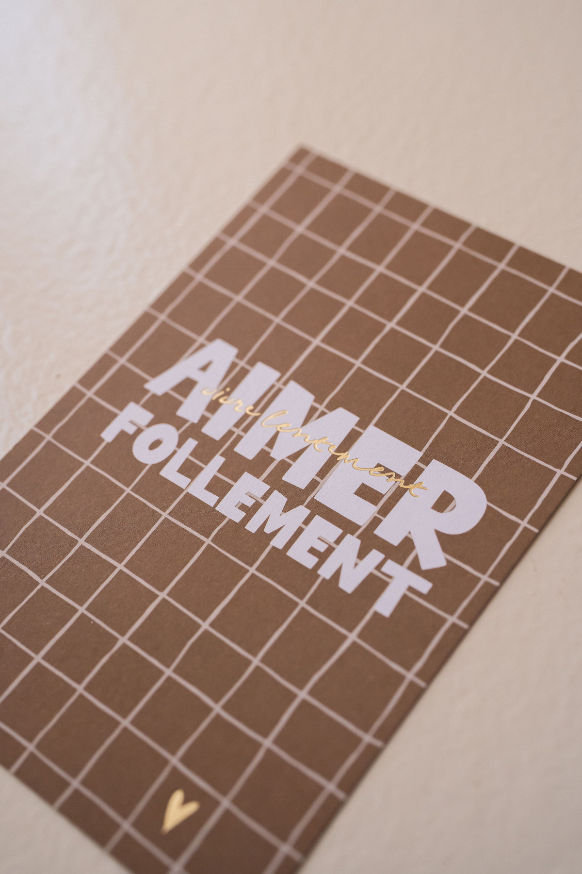 Postcard - Aimer Follement