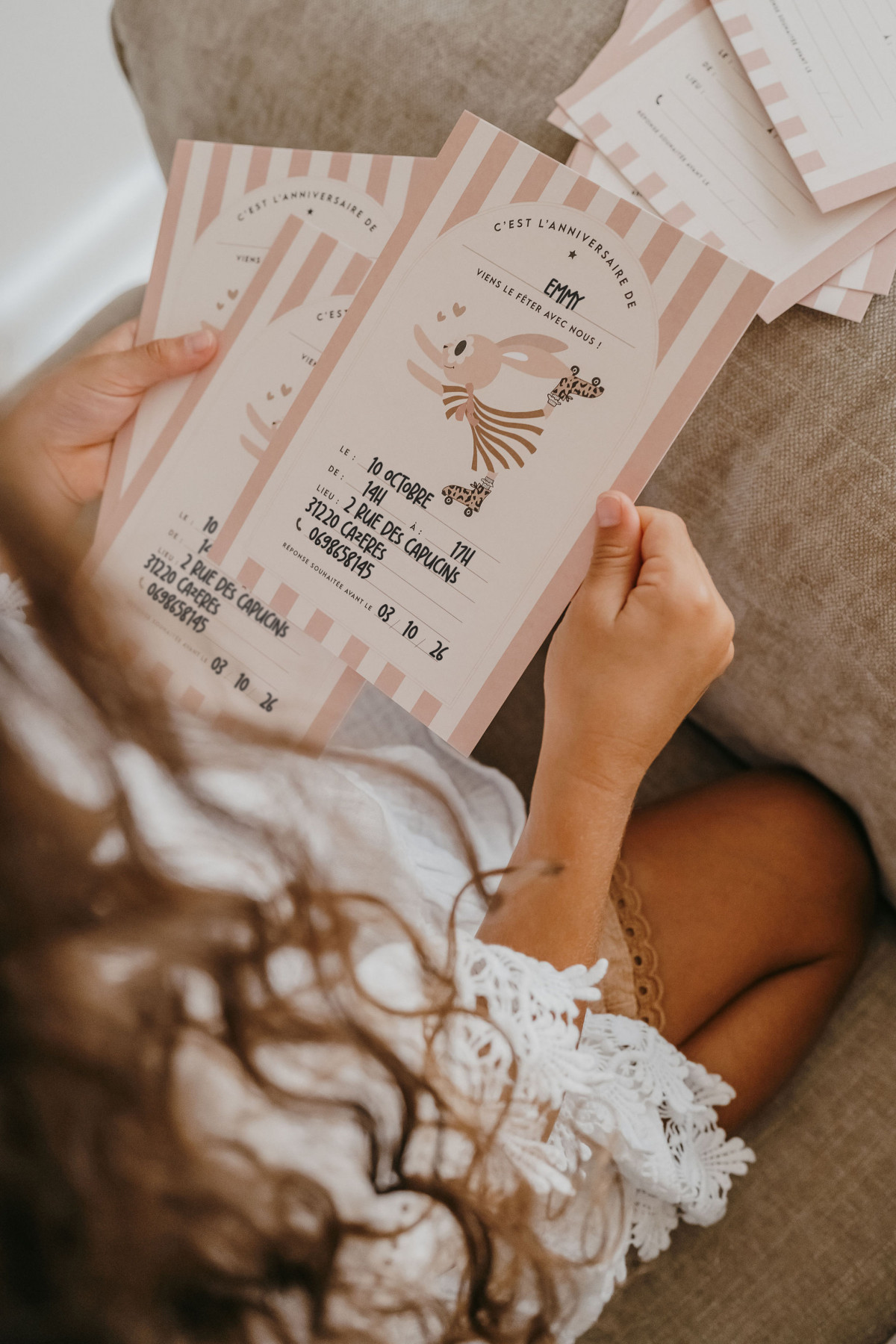Birthday Invitation Set - Suzie