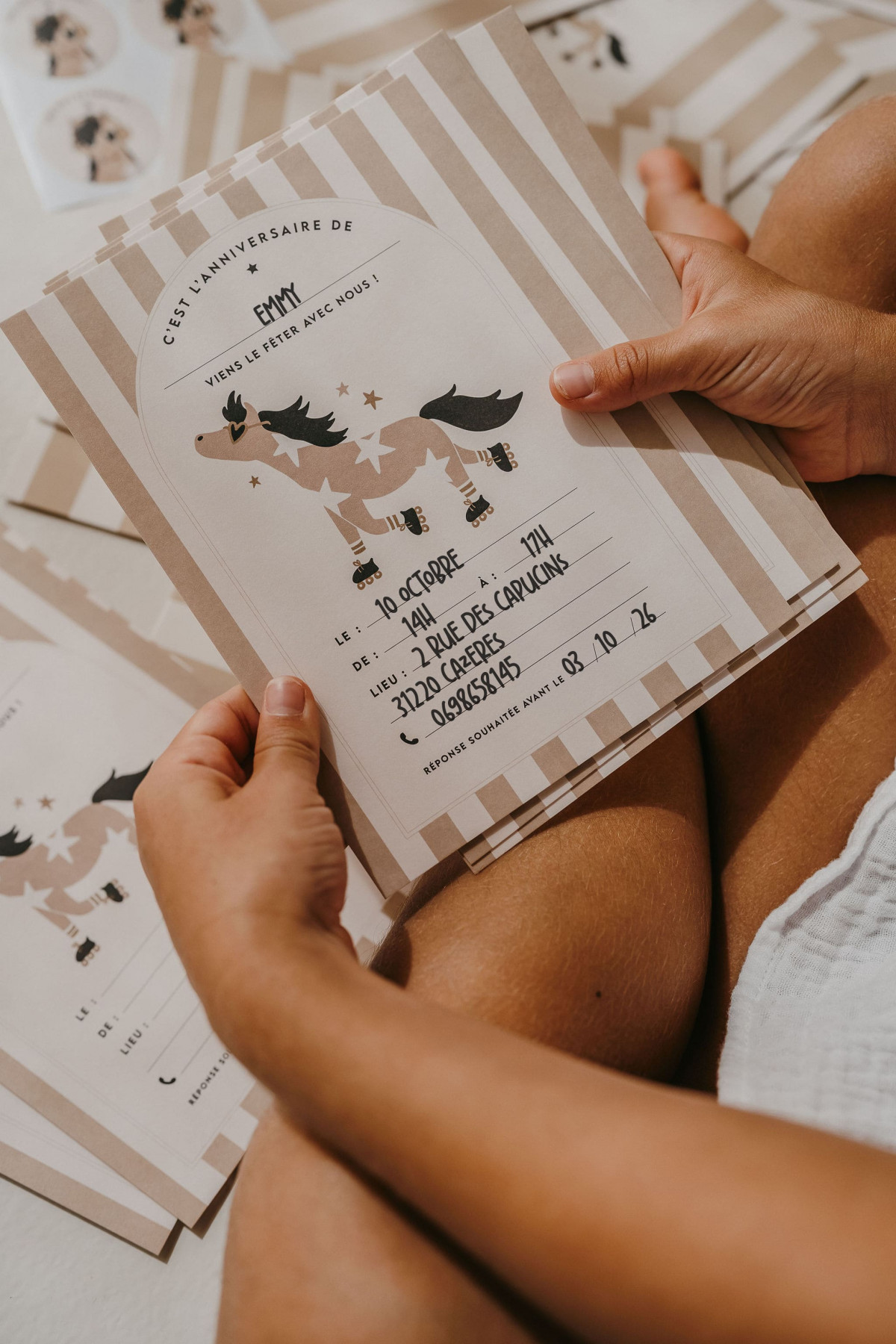 Birthday Invitation Set - Billy